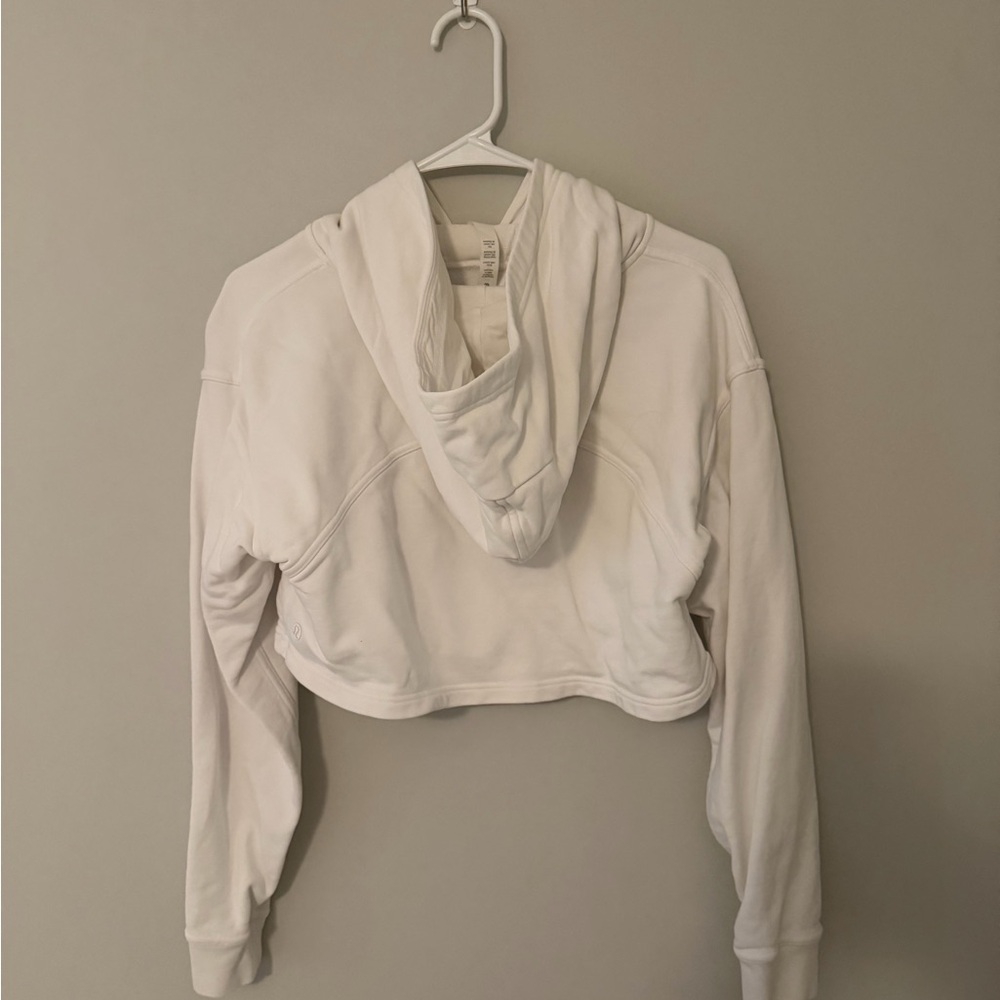 lululemon athletica Cropped White Hoodie - Picture 2 of 4